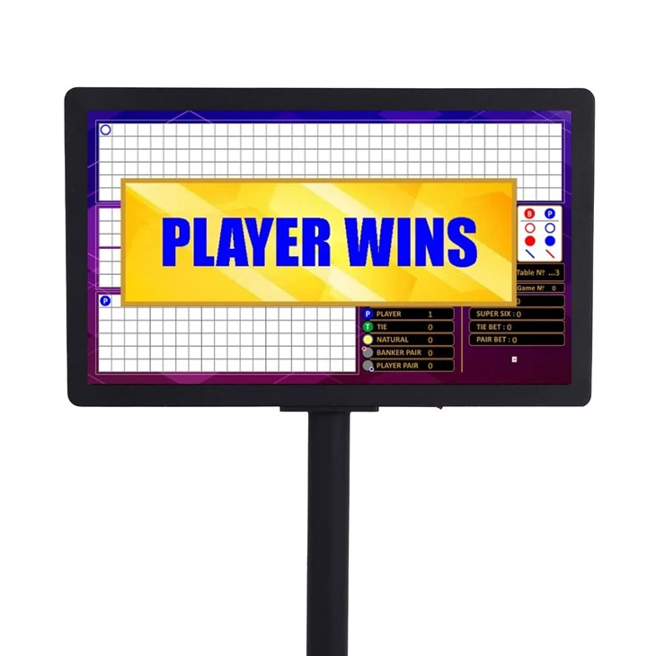 27 Inch Double Screen Digital Signage LCD Monitor